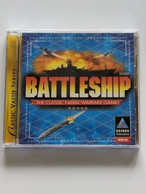Battleship The Classic Naval Warfare PC Game | Windows 95 Hasbro 1997, Sealed! - Image 1 of 3