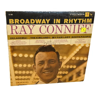 Ray Conniff Broadway In Rhythm (Vinyl, 1958) Columbia CL 1252 Good LP Record - Image 1 of 4