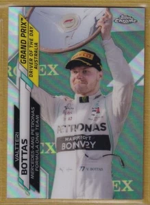 2020 Topps Chrome Formula 1 Refractors #154 Valtteri Bottas / Driver of the Day - Photo 1 sur 2