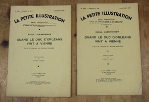 Petite Illustration N º 681- Cuando El Duque De Orleans Vint Viena Auernheimer - Picture 1 of 1