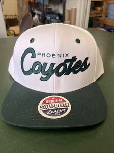 NHL Phoenix Coyotes Zephyr White Snapback Hat Cap - Picture 1 of 10
