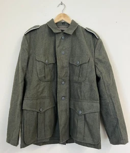 Reproduction WW2 German Army M40 Field Grey Wool Tunic - Premium- Small 38 Inch - Picture 1 of 4
