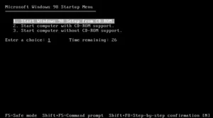 Windows 98 SE English - 1.44MB Boot Floppy Disk created with a PC running Win 98 - Afbeelding 1 van 3