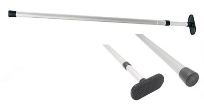 ROBERT LINDEMANN KG Persenningstütze Teleskopstütze für Bootsplanen/Bootspersenning 75 - 120cm Alu