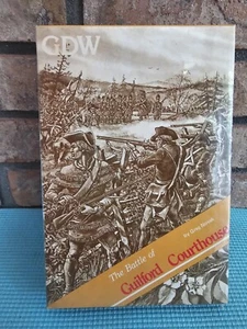 Battle of Guilford Courthouse Boxed War Game Sealed New Series 120 Games GDW NEW - Picture 1 of 4