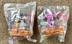 4 McDonalds Happy Meal Spielzeug 1996 Space Jam Komplettsatz Vintage Daffy Marvin - Bild 1 von 4
