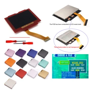Kits de retroiluminación LCD con pantalla prelaminada GBA SP IPS + carcasa - Imagen 1 de 51