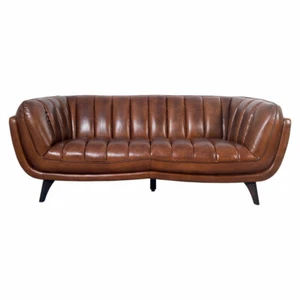 Vintage Leder Clubsofa Kingsmountain 3-Sitzer - Vintage Cigar - Bild 1 von 1