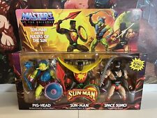 Masters of the Universe Origins - Sun-Man and the Rulers of the Sun 3-Pack 40th