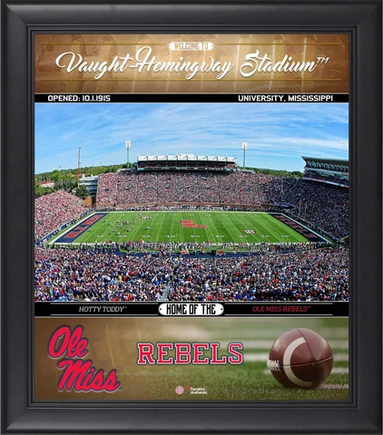 Ole Miss Rebels Framed 15x17 Welcome Home Collage - Fanatics Cover