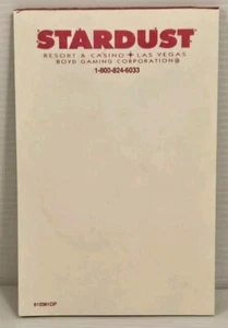 Stardust Casino Las Vegas Hotel Room Paper Notepad - Picture 1 of 6
