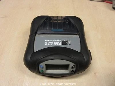 Zebra RW420 R4D-0UBA000E Mobile Ticket Receipt Printer Bluetooth DT 4" USB EX PS - Image 1 of 4