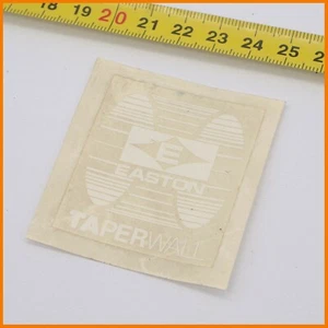 NOS EASTON TAPERWALL TUBES LOGO DECAL ROAD OLD BIKE VINTAGE STICKER aluminum - Picture 1 of 2