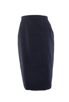 VNTAGE AÑOS 80 CHRiSTiAN DiOR ROPA DEPORTIVA BOLÍGRAFO NEGRO BOLSILLO SKiRT talla 12 con 28 Foto 1 de 4
