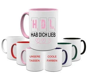 TAZA DE FOTOS OFICINA TAZA DE CAFÉ IMPRESA REGALO VALTENTINSTAG HDL HAB DICH LIEB NUEVA - Imagen 1 de 7