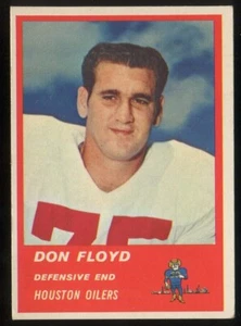 1963 Fleer #43 Don Floyd Houston Oilers - Picture 1 of 2