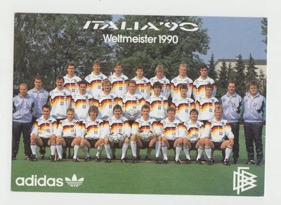 Mannschaftskarte*DFB*MK*Beckenbauer*Mannschaftsbild*Bayern München*EM*WM 1990 - Bild 1 von 2