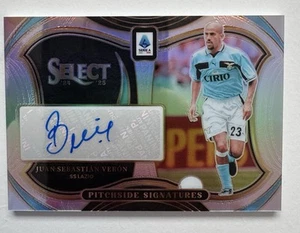 2024-25 Panini Select Soccer Serie A - Juan Sebastian Veron Auto Lazio PS-JSV - Picture 1 of 2