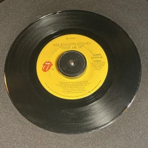 The Rolling Stones 45RPM “Start Me Up” 1981 80s Classic Rock 7” Vinyl - Imagen 1 de 2