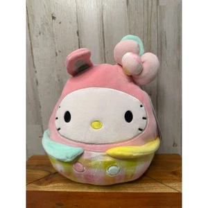 Sanrio Hello Kitty Ostern Squishmallow 10 Zoll Plüsch mit Hasenohren - Bild 1 von 6