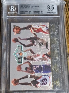 1992-93 Fleer Ultra Jam Session #1-10 Michael Jordan, Pippen, Malone, BGS 8.5 - Picture 1 of 2