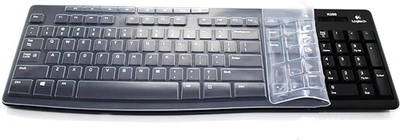 Capa protetora de silicone transparente ultrafina compatível com Logitec - Imagem 1 de 4