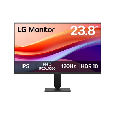 LG 24U411A-B 24" IPS Full HD 120Hz Monitor 24U411A-B.AEKQ - Image 1 of 4