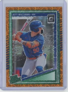 Jett Williams Optic Orange Velocity 2025 Donruss #167 - Picture 1 of 2