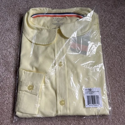 Blusa Peter Pan amarilla French Toast para niñas talla 10 - ¡¡¡¡NUEVA CON ETIQUETAS!!!!! Foto 1 de 2