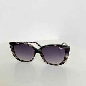 Gafas de sol QUAY Ever After marrón tortuga lentes ahumadas plástico vacaciones en la playa - Imagen 1 de 7