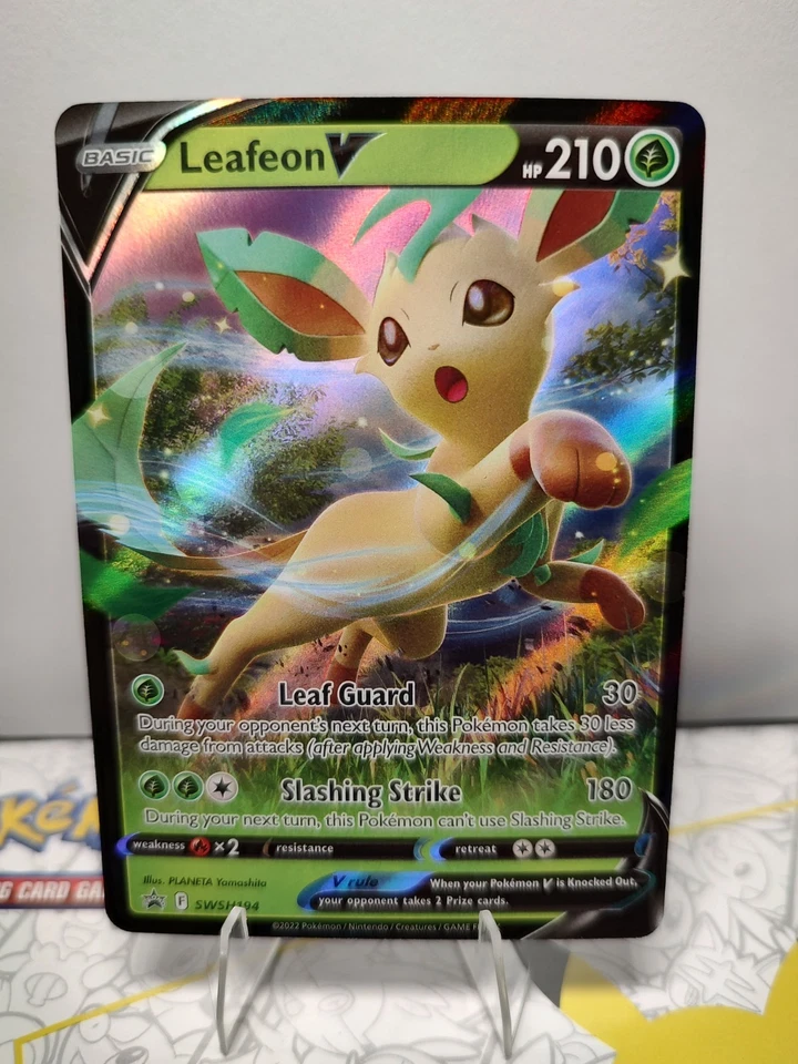 Leafeon V SWSH194 SWSH: Sword & Shield Promo Cards Holo - Image 1 of 1