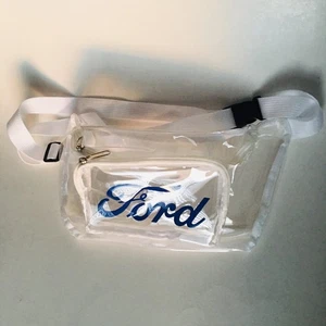 Riñonera Ford transparente ajustable azul logotipo grande - Imagen 1 de 11