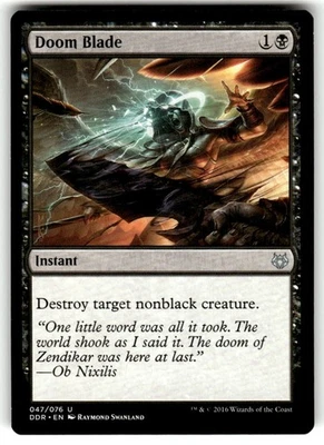 Doom Blade Duel Decks: Nissa vs. Ob Nixilis Regular MTG - Image 1 of 2