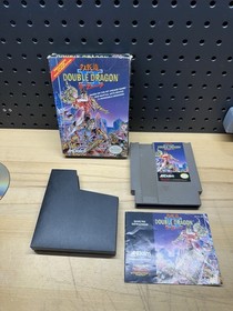 Double Dragon II: The Revenge (NES, 1990) completo Nintendo scatola condizioni scadenti