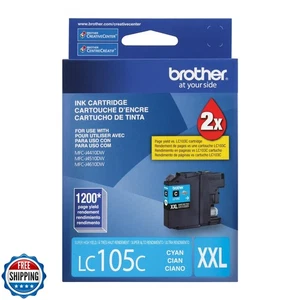Cartucce Brother originali LC105C ciano-inchiostro XXL ad altissima resa - Foto 1 di 5