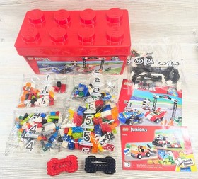 LEGO Juniors: Race Car Rally (10673) Open Box Sealed Contents