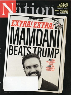 THE NATION MAGAZINE-ZOHRAN MAMDANI COVER+JIMMY LAI+VRA+ZADIE SMITH+NEW BALLROOM Foto 1 de 2