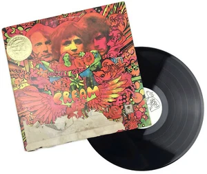 Cream Disraeli Gears Vinyl LP PROMO RSO Records RS-1-3010 Promotional Copy 33 - Imagen 1 de 12