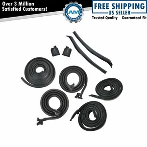9pc Weatherstrip Seal Kit for 64-65 442 Cutlass Skylark Special GTO 2 Dr Hardtop - Picture 1 of 2