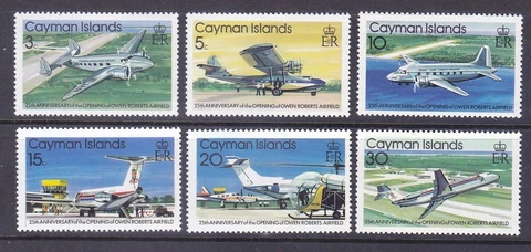 Cayman Islands 420-25 MNH 1979 Aircraft Full Set of 6 Very Fine Cover