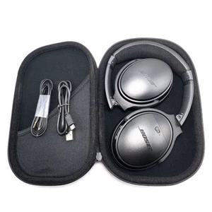 Bose QuietComfort 35 Noise Cancelling Over-Ear Wireless Kopfhörer Schwarz - Bild 1 von 14