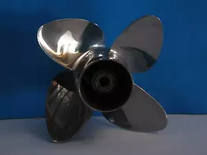 MERCURY TOHATSU 25-30HP PROP PROPELLER POWERTECH SRA STAINLESS Size- 10 x 9) - Foto 1 di 1