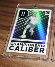 2017 Panini Nobility Karl Heinz Rummenigge SSP Insert Refractor 📈🔥Caliber HOF