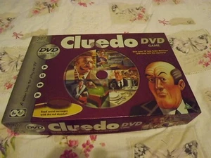 2003/2005 CLUEDO DVD BOARD GAME BY PARKER COMPLETE IN GOOD CONDTION - Picture 1 of 9