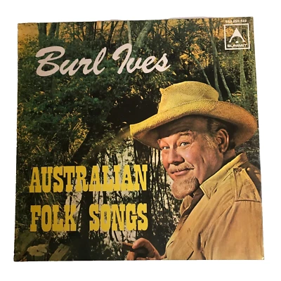 Burl Ives ( Australian Folk Songs ) Vinyl record Album 1959 Folk - Image 1 of 4