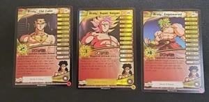 Dragon Ball Z CCG Broly Movie 8 Promo Set LV 1-3, LV2 Foil - Offers Welcome - Picture 1 of 5