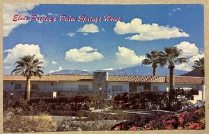 Elvis Presley's Palm Springs, CA Home circa 1970's Vintage RPPC - Picture 1 of 4
