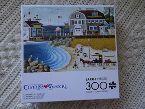 Charles Wysocki CLAMMERS at HODGES 300 Large Piece Puzzle New - Picture 1 of 2