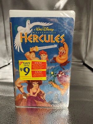 Disney’s Hercules VHS 1997 Video Tape Masterpiece Collection- Brand New-RARE - Image 1 of 3