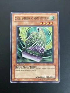 Yu-Gi-Oh Old Common 1E Near Mint CDIP-IT021 Statue Barrier Of The Stormy Winds - Picture 1 of 2